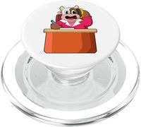 Vache Secrétaire Bureau PopSockets PopGrip pour MagSafe