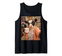 Vache Selfie Meme Humour Maman Ferme Mignon Amour Appréciation Débardeur