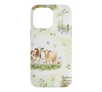 Vaches, agneaux, Canards, cottagecore, Campagne, Ferme, Graphique Coque pour iPhone 14 Pro Max