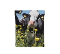 Vaches Blanches Noires, Sac de Rangement pour Femmes, Portefeuille supérieur à Presser, Petit Porte-Monnaie, Pochette de Changement