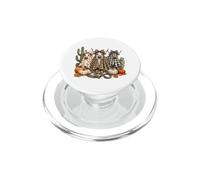 Vaches fantômes Longhorn Halloween Western Fall PopSockets PopGrip pour MagSafe