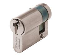 Vachette - 1/2 cylindre profilé V6 1 entrée 4 clés 30x10 mm - Multicolore
