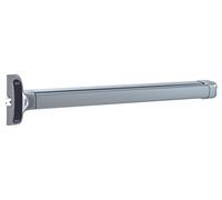 Vachette Barre Anti-Panique Porte Sortie de Secours PVC & Alu - 1900PA - Max 850mm Recoupable, Réversible avec Gâche - 1 Point de Verrouillage - Résistance Vandalisme et Corrosion - Garantie 10 Ans
