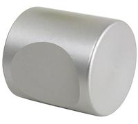 Vachette Bouton de Meuble ACTUEL Ø20mm - Poignée Idéale pour Tout Type de Meuble, Placard, Tiroir, Commode - Design Rond Contemporain Facile à Combiner - en Aluminium Robuste et Durable - Argent