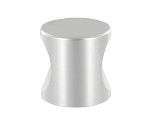 Vachette Bouton de Meuble ACTUEL Ø30mm - Poignée Idéale pour Tout Type de Meuble, Placard, Tiroir, Commode - Design Rond Contemporain Facile à Combiner - en Aluminium Robuste et Durable - Argent
