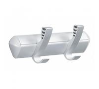 Vachette Butée Amortisseur avec Ressort pour Porte Lourde 9874 - Usage Extérieur portail et porte - Force de Retenue jusqu'à 120kg - Corps en Zamak et Bouchon Amortisseur Élastomère - Noir