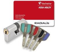 Vachette Cylindre De Serrure Débrayable Radialis Avec 4 Clés Incopiables G