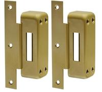 Vachette Gâche Renforcée à équerre pour Verrou V136-6745V/SC - Protection contre l'arrachement des Verrous gamme V136 références : 7640, 7643, 7645, 7740RIS et 7743RIS (Lot de 2)