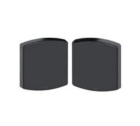 Vachette Jeu de Rosaces Aveugles MUZE pour Porte de Cuisine, Salon - Diamètre 52mm et Fixation Invisible - Matériau Zamak Résistant à la Corrosion - Garantie 10 Ans - Finition Onyx Noir Mat