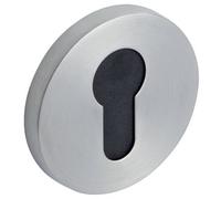 Vachette Jeu de Rosaces Carrés Ø 52 mm ROSACES MUZE, ARTIS, SCULPT - Clé I pour Porte d’Entrée, Cave, Bureau, Garage - Fixation Invisible - Garantie 10 ans - en Acier Inoxydable