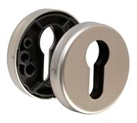 Paire de rosaces rosette 6420 inox BEZAULT Clé i - 81574
