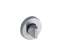 Vachette Jeu de Rosaces Rondes Ø 52 mm ROSACES INOX, LAGON - Clé L pour Porte de Chambre et Bureau - Fixation Invisible - Garantie 10 ans - en Acier Inoxydable