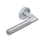 Vachette Poignée de porte à code électronique 0820055 sur rosace chromé Gamme Velours 4320 gauche