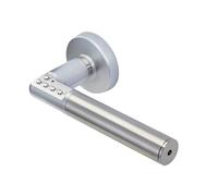 0820048 Ens a code handle sur rosace chromé gamme velours 4320 droite