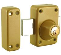 Verrou VACHETTE V136 à cylindre double diamètre 23mm, longueur 45mm