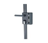 Vachette Serrure en Applique multipoints Verticale à poignée, MULTIBLINDE série 8800, Tirant Droite, Certifiée A2P, Haute sécurité, 3 Points de Fermeture, 4 clés VIP+ brevetées incluses, Gris