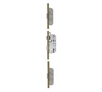 Vachette Serrure Multipoint en Applique 5000 T204G - 3 points - Axe 50, Entraxe 70 - Sans Gâche - Bouts Carrés - Gauche - Facile à Poser - Conforme aux Normes de Sécurité - Garantie 10 Ans