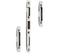 Vachette – Jeu de gâches pour serrure 20500 – Têtière 18 mm, 16×10,5 mm, bouts bateau, gauche