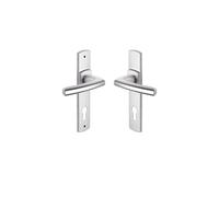 Vachette Ensemble Scult Clé i BEZAULT entraxe 165 mm chrome velours 204397