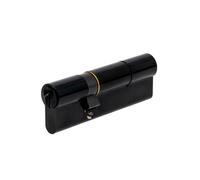 Vachette V5 - Cylindre de Serrure 30x60 mm Noir, 5 Goupilles, Cylindre de sûreté - Porte d’entrée, Portes extérieures, Porte de service, Portes intérieures, 3 Clés