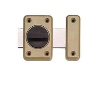 Vachette Verrou automatique RX - Ouverture à Bouton seul, Sans cylindre extérieur - 62108-55/SC - Pour porte intérieure, meuble - Hauteur 55mm