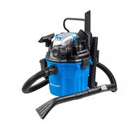 Vacmaster Aspirateur Eau et Poussière Puissant Aspirateur Chantier sans Sac pour Maison Cuisine Tapis Voiture Jardin Feuilles VWM1518R 1500W 18L