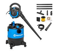 Vacmaster VBVB1223PF 1200W 23L Aspirateurs Eau et poussière avec ou sans Sac,Souffleur Amovible,pour Maison, Cuisine, Tapis, Voiture