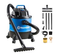 Vacmaster VQ1220PF Aspirateur sec/humide polyvalent industriel maison, garage, voiture, filtre cartouche, sac filtre polaire, 1250W