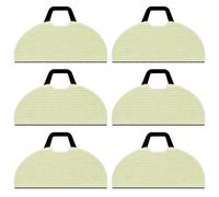 Vacmop Lot de 6 tampons de rechange compatibles avec aspirateur Shark RV2610WA AV2610WA AV2620WA AV2630WA RV2410WD Matrix Plus AI Ultra 2 en 1, recharges réutilisables en microfibre douce