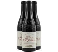 Vacqueyras Les Collégiales - Rouge 2023 - Vignerons Propriétés Associés - Vin Rouge de la Vallée du Rhône (3x75cl)