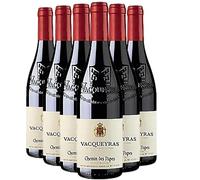 Vacqueyras - Rouge 2023 - Chemin des Papes - Vin Rouge de la Vallée du Rhône (6x75cl)