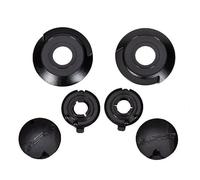 VACSAX Convient Aux Accessoires De Casque LS2 OF562 Anneau De Fixation du Cache-Objectif De La Base De L'objectif LS2 (Color : A Set)