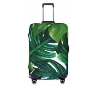 Vacsax Housse de bagage de voyage lavable anti-rayures avec fermetures éclair dissimulées - Housses de bagages en forme de feuilles de bananier pour bagages de 45,7 à 81,3 cm, Noir , XL