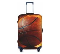 Vacsax Housse de bagage de voyage lavable anti-rayures avec fermetures éclair dissimulées pour bagages de 45,7 à 81,3 cm, Noir , L