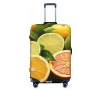 Vacsax Housse de bagage lavable anti-rayures avec fermetures éclair dissimulées pour bagages de 45,7 à 81,3 cm, Noir , XL