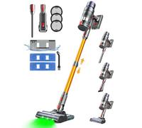 VACTechPro Aspirateur Balai sans Fil V15 MOPX, Aspirateur Laveur sans Fil avec Fonction Nettoyage de Sol,60 Minutes d'Autonomie avec Batterie Amovible,pour Le Nettoyage de Tous Types de Sols et Tapis