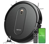 Vactidy Aspirateur Robot, Nimble T6 Robot Aspirateur Puissance d'Aspiration, Contrôle Intelligent avec App et Alexa, Idéal pour Les Poils d'animaux, Cheveux, Poussière, Tapis et Sols Durs