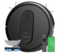 Vactidy Aspirateur Robot T7, Robot Aspirateur Laveur 2 en 1, 120min d'Autonomie, App/Alexa/Siri/IFTTT Contrôle, Mince et Silencieux,Idéal pour Les Poils d'animaux, Cheveux, Poussière…