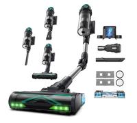 Vactidy Blitz V15 MAX+ - 80 kPa / 65 min/1.5L - Sec et Humide - Brosse Anti-Emmêlement - Écran LED - Aspirateur Balai sans Fil