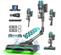 Vactidy Blitz V15 Max - Aspirateur Balai sans Fil - 80 kPa/130AW/580W - 65 Min Autonomie - Écran LED - Bac 1,5 L - Sec/Humide