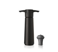 Vacu Vin 0854460 Pompe + Bouchon Noir/Gris, Régulier
