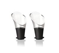 Vacu Vin 18540612 Bec verseur en verre Noir