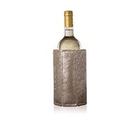 Vacu Vin 38805626 Refroidisseur à Vin Décor Platinum Beige/Doré, 176x145x25