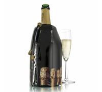 Vacu Vin 3885460 Manteau réfrigérant pour champagne Bottles, noir
