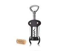 Vacu Vin 68415606 Tire-Bouchon à Ailettes + Décapsuleur Sur carte Bronze 3,8 x 6 x 15,7 cm