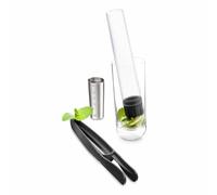 Vacu Vin Cocktail- und Bar Set 3-tlg., Barbesteck, Zange, Stößel, Barmaß, Jigger, Kunststoff, Edelstahl, Mehrfarbig, 7850360