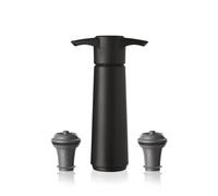 Vacu Vin Coffret cadeau – 1 pompe à vide et 2 bouchons à vin – Noir