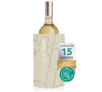Vacu Vin Manchon de refroidisseur de vin - Alternative au seau à vin - Alternative au seau à vin - Manchon refroidisseur de vin - Motif sable