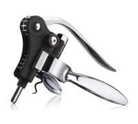 vacu vin tire bouchon à levier horizontal noir 66514606