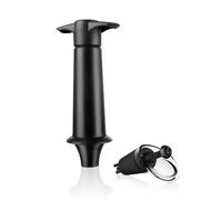 Vacu Vin Weinpumpe mit Ausgießer und Verschluss, Weinpumpen-Set, Wine Saver, Vakuumpumpe, Kunststoff, Schwarz, 06824606